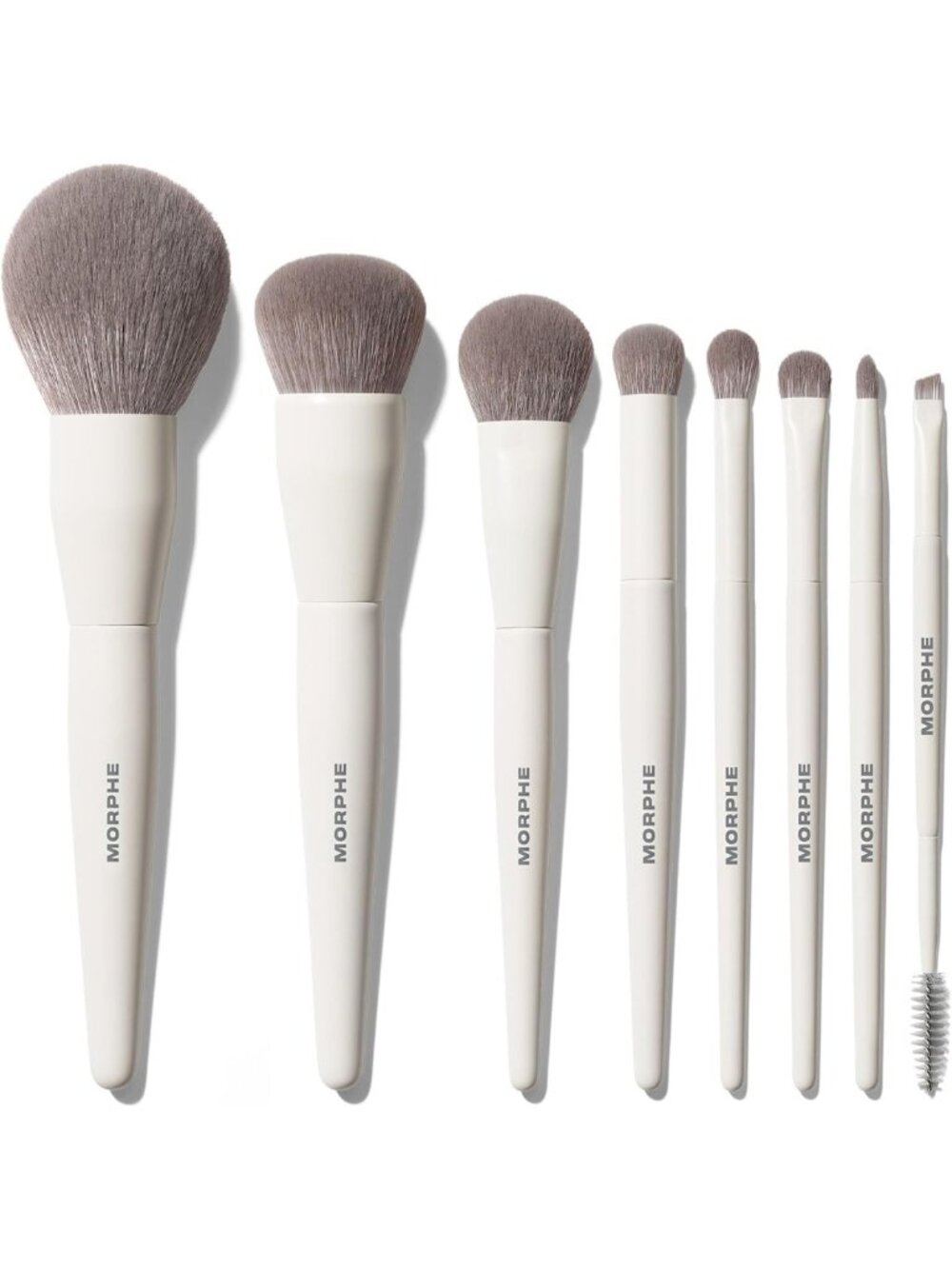 8-Piece Professional Makeup Brush Set for Face & Eyes - Foundation, Blush